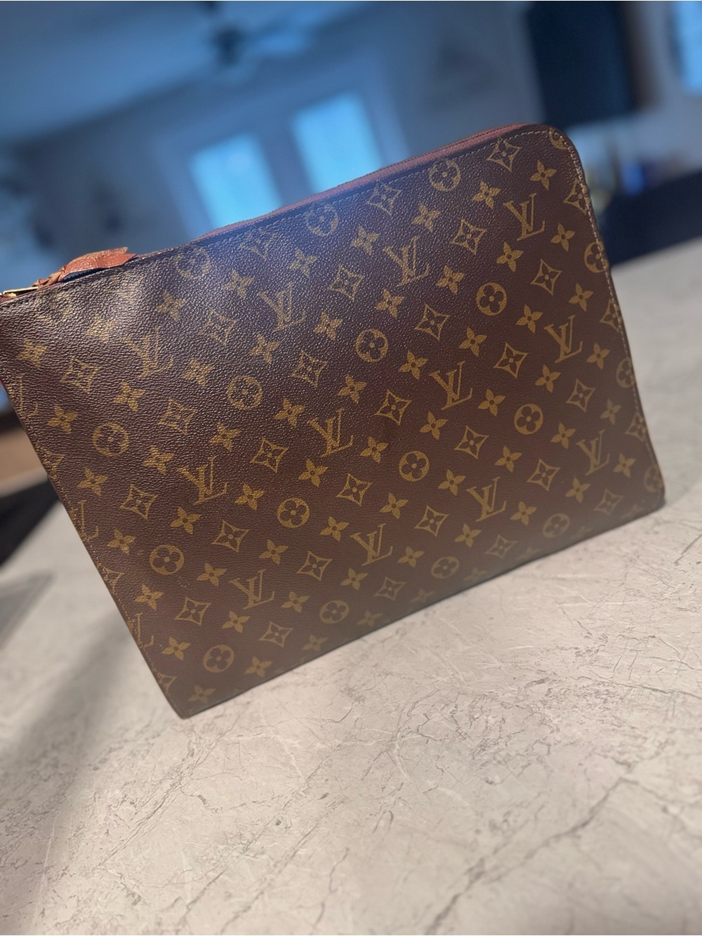 Louis Vuitton Monogram Poche Portfolio Document Bag